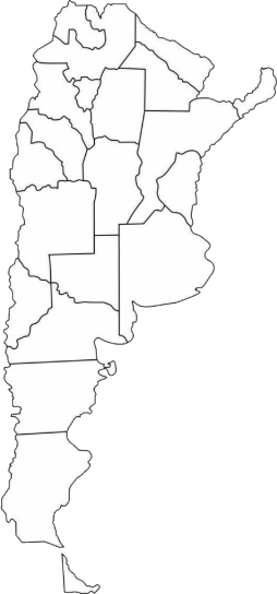 mapa argentina sin malvinas